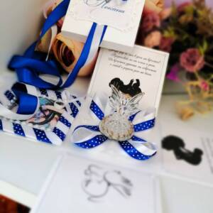 Покана за кръстници експоадираща кутийка